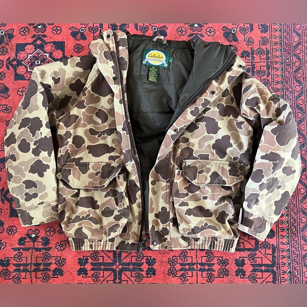 VTG Cabela’s Camo Bomber